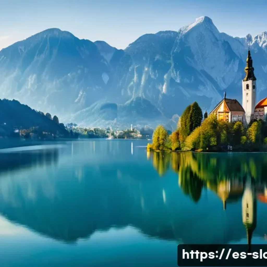 슬로베니아와 체코 관광지 인기 순위 - **Prompt 1: Serene Slovenian Lakeside Morning**
A breathtaking panoramic view of Lake Bled in Sl...